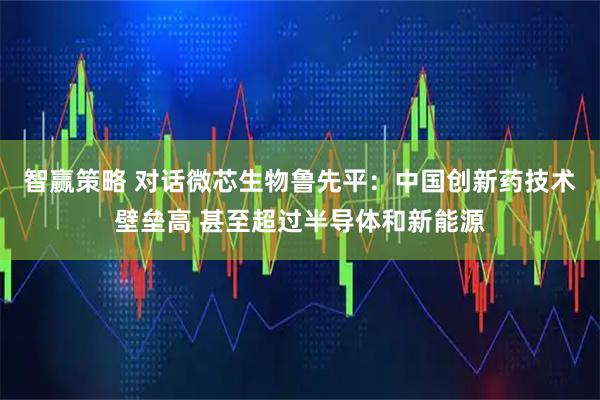 智赢策略 对话微芯生物鲁先平：中国创新药技术壁垒高 甚至超过半导体和新能源