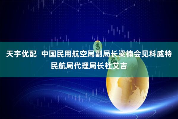 天宇优配  中国民用航空局副局长梁楠会见科威特民航局代理局长杜艾吉